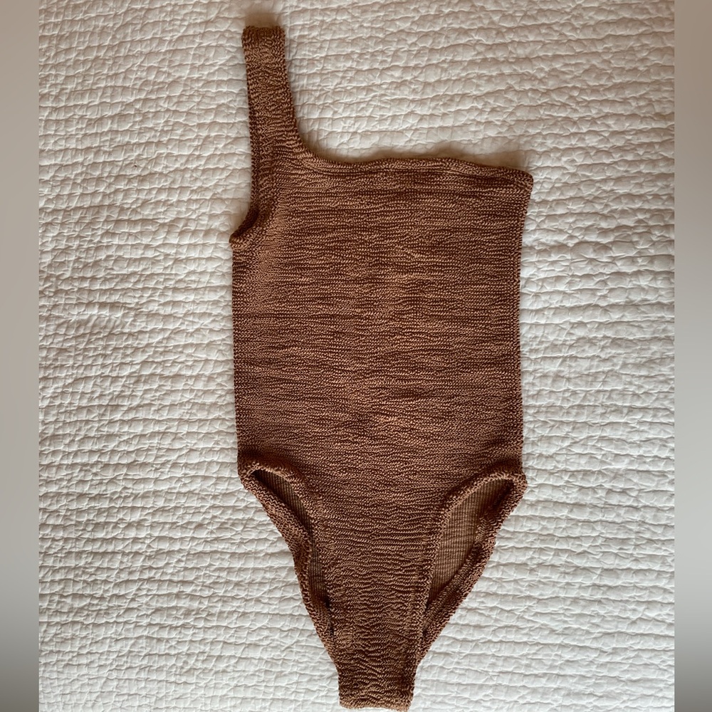 Hunza G One Shoulder Swimsuit